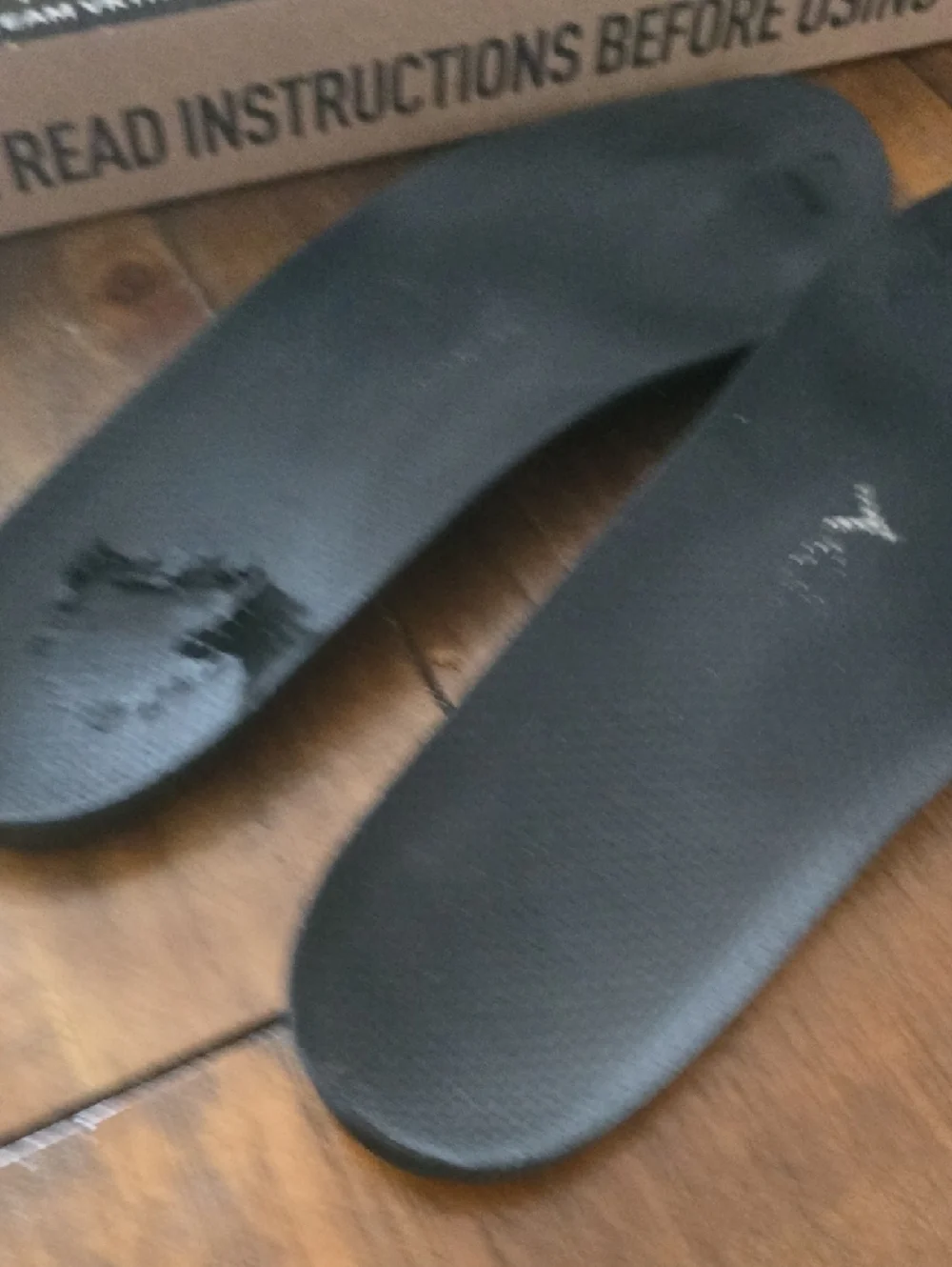 VKTRY Men’s Black Performance Insoles - Low-Profile Support - Picture 6 of 9
